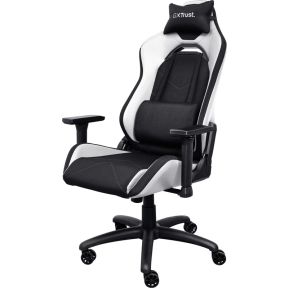Trust gxt 714w ruya stoel zwart wit 3 orig - Trust 25065 tot 150 kg Gamingstoel (combinatie, zwart)