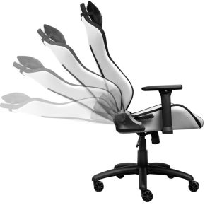 Trust gxt 714w ruya stoel zwart wit 4 orig - Trust 25065 tot 150 kg Gamingstoel (combinatie, zwart)