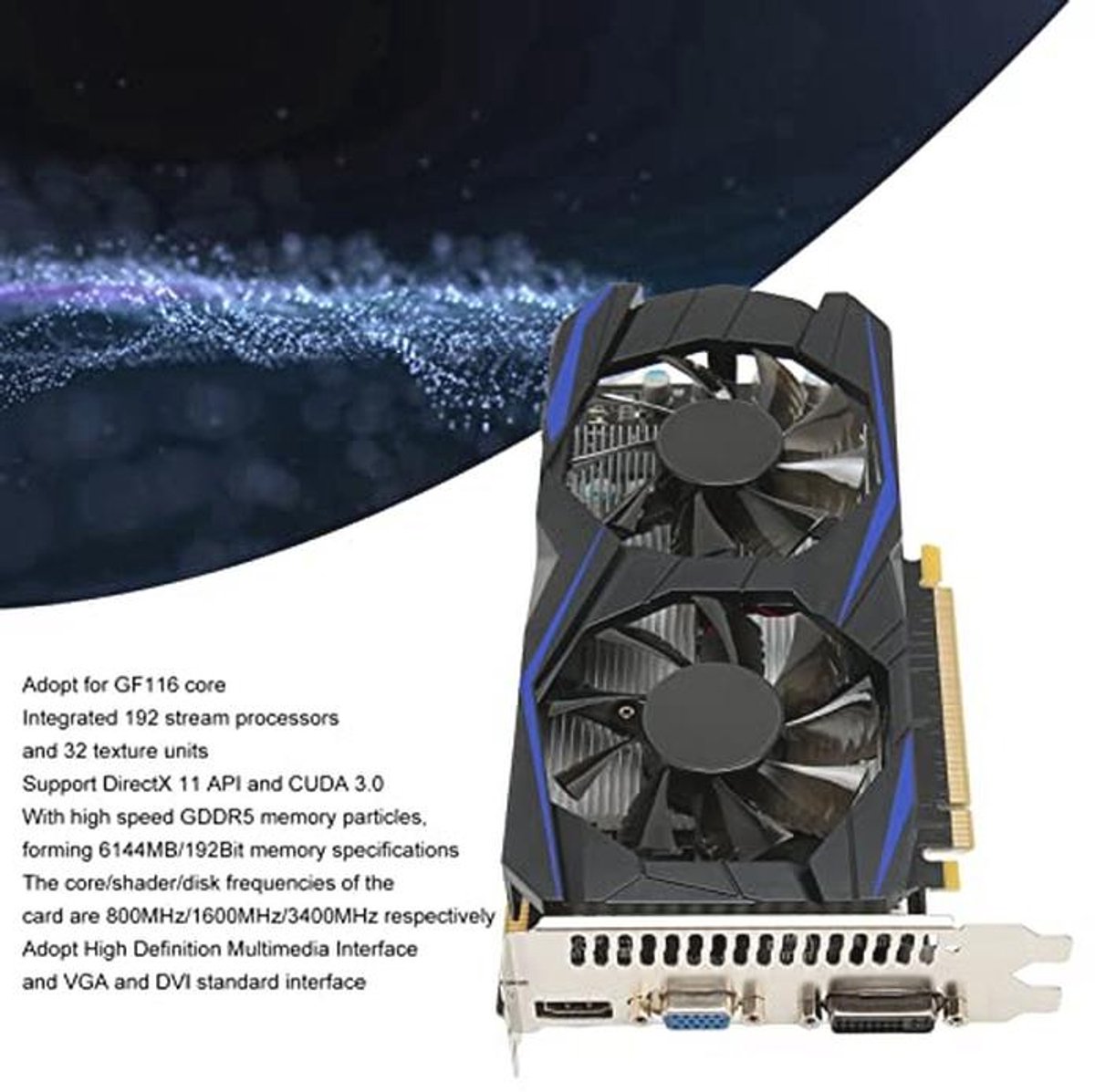 GeForce GTX 1060 6GB GDDR5 Gaming Graphics Card - afbeelding 7