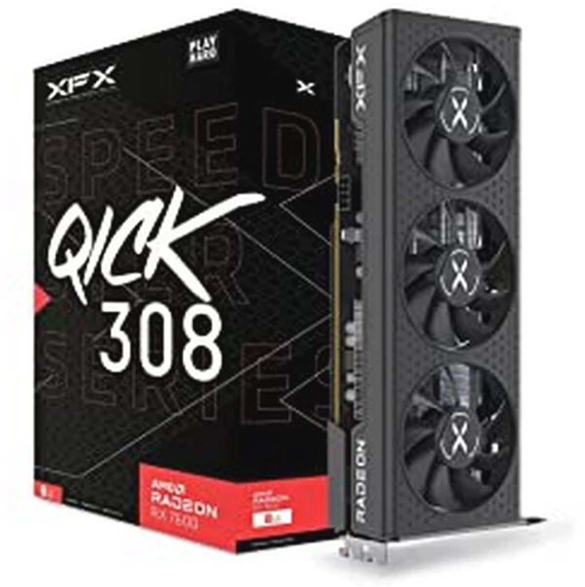 8 Gb Radeon Rx 7600 Grafische Kaart Voor Gaming