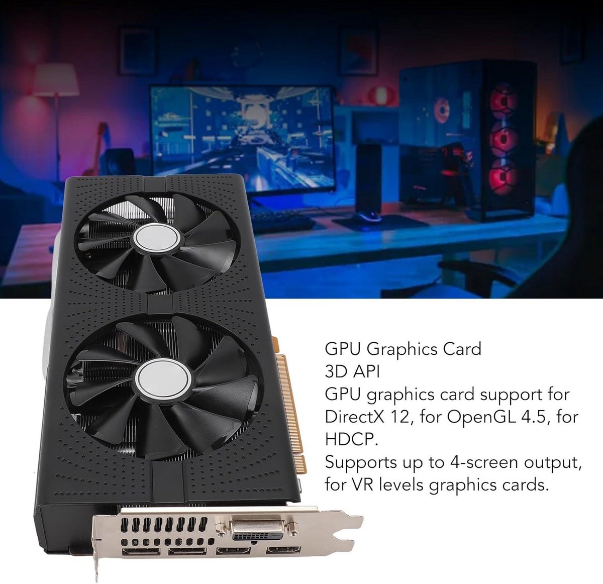 AMD Radeon RX 590 8GB GDDR5 Grafische Kaart - afbeelding 3