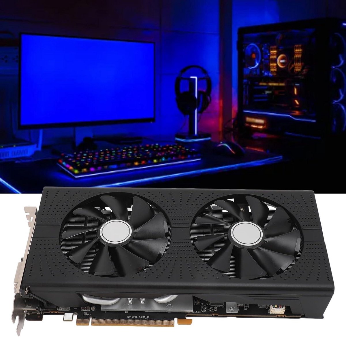 AMD Radeon RX 590 8GB GDDR5 Grafische Kaart - afbeelding 4