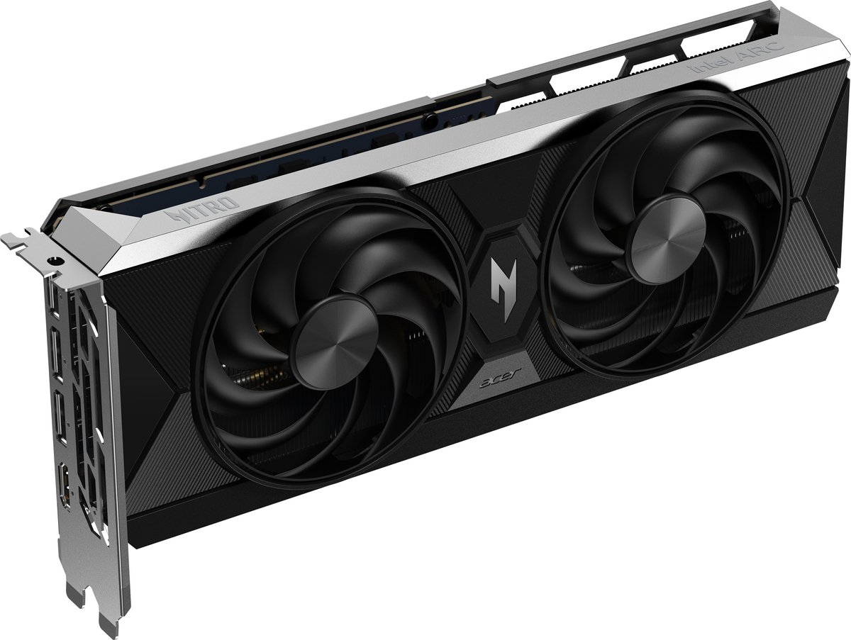 Acer Nitro Intel Arc B570 Oc - Pcie 4.0 - 1X Hdmi 2.1B - 3X Displayport 2.1A videokaart - afbeelding 7