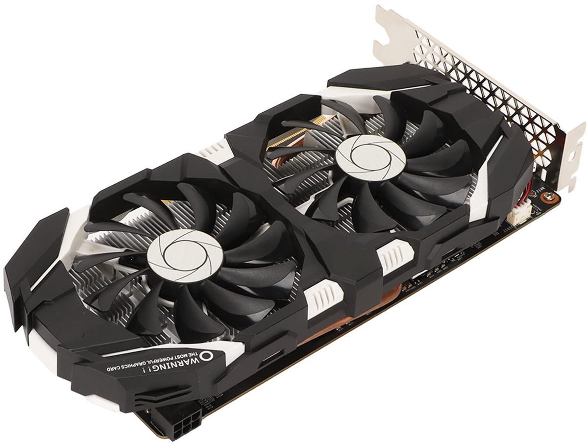  Aladdien - 1060 - Grafische Kaart - 4K - 6Gb Geheugen - Dual Fan - Krachtige Beeldverwerking - Geschikt Voor Gaming - Desktop Model
