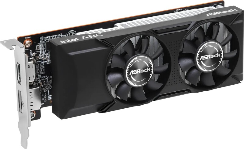 Asrock intel arc a310 low profile 4gb 3 orig - ASRock Arc A310 4GB Videokaart