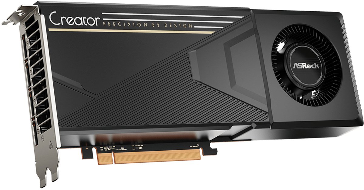 Radeon Ai Pro R9700 Creator Amd 32GB Videokaart (Black) - afbeelding 3
