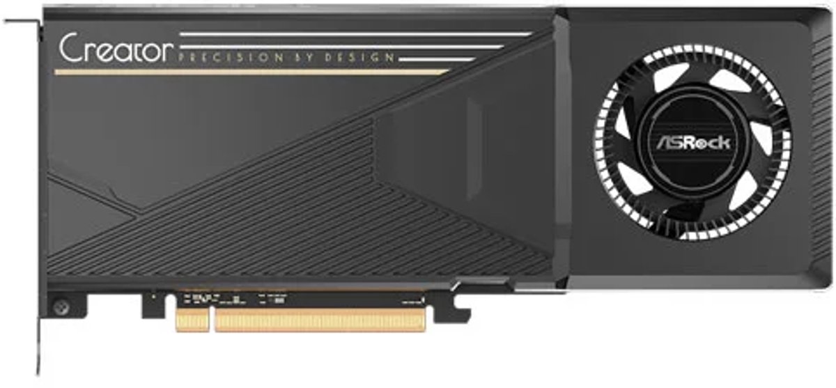 Radeon Ai Pro R9700 Creator Amd 32GB Videokaart (Black) - afbeelding 4