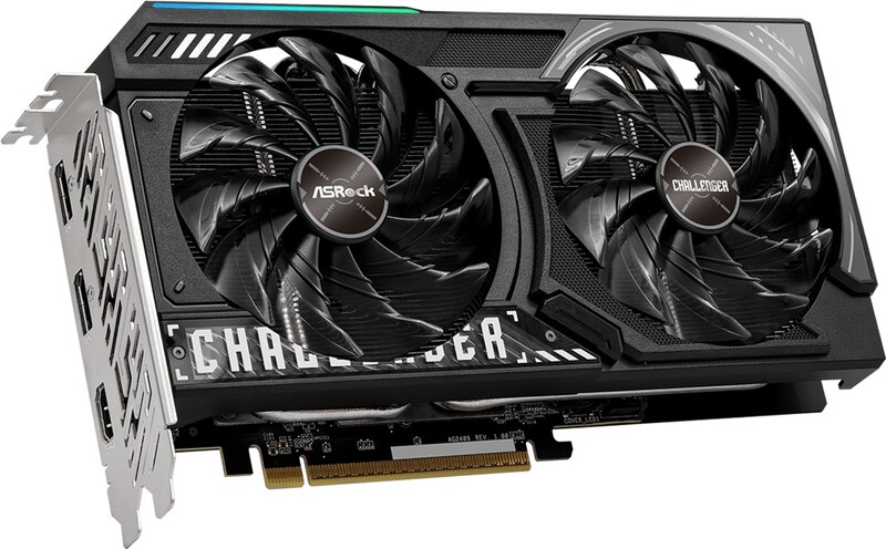 Asrock radeon rx 9060 xt challenger o 3 orig - Asrock Challenger Radeon RX 9060 XT OC 16GB Videokaart (Black)