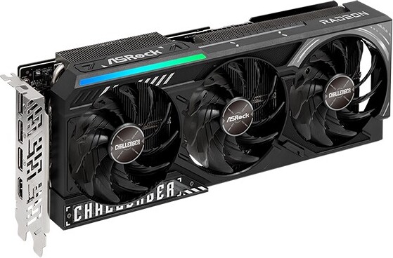 Asrock radeon rx 9070 xt 16gb 3x 2 orig - Asrock Challenger RX 9070 XT 16GB Videokaart (Black)