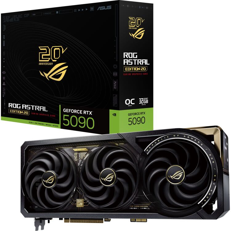 GeForce RTX 5090 ROG Astral 32GB Videokaart (Black)