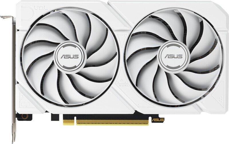 Asus dual amd rx9060 xt 16g white - ASUS Dual Radeon RX 9060 XT 16GB Videokaart (White)