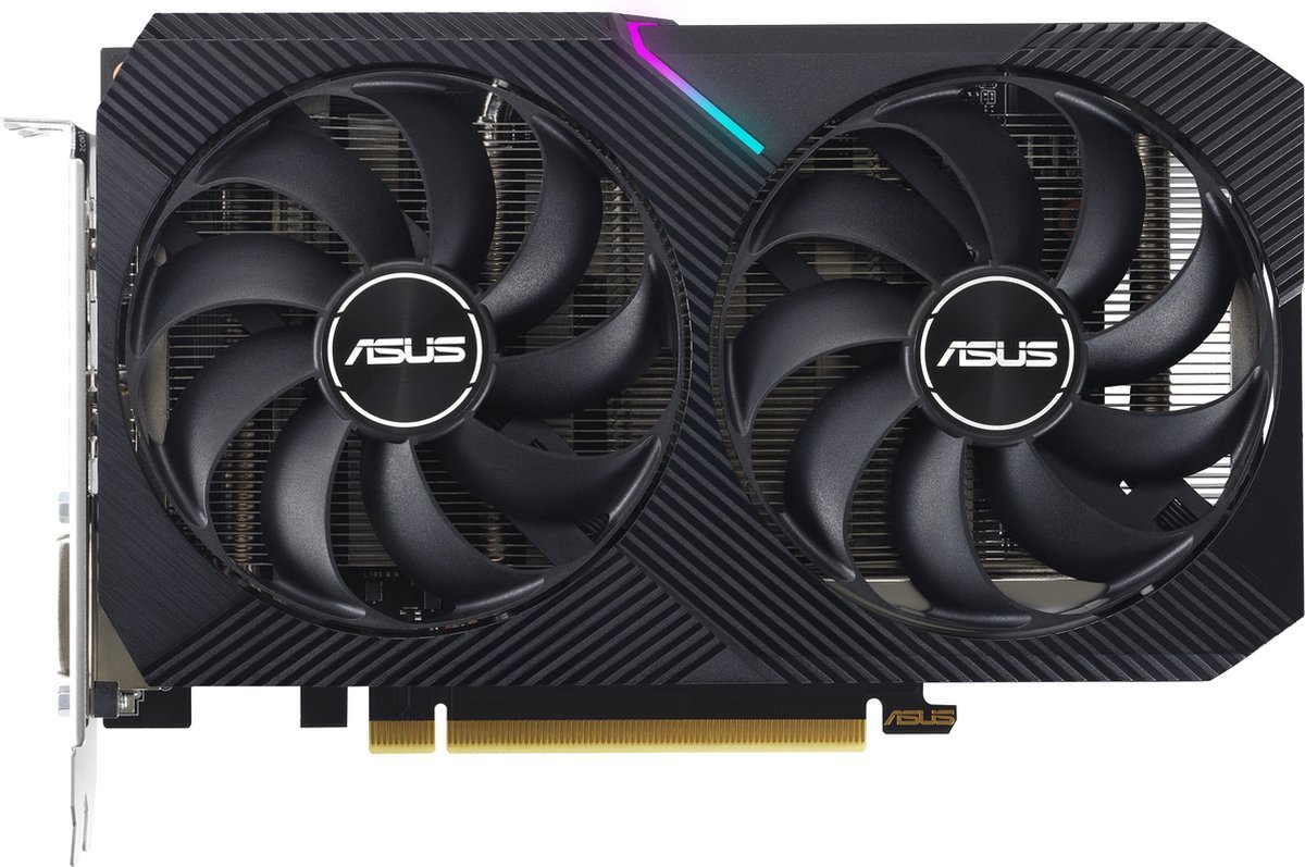 ASUS Asus Dual Nvidia Geforce Rtx 3050 V2 Oc Edition - Videokaart - 8Gb - Gddr6 - Pcie 4.0 - 1X Hdmi 2.1 - 1X Displayport 1.4 - 1X Dvi-D