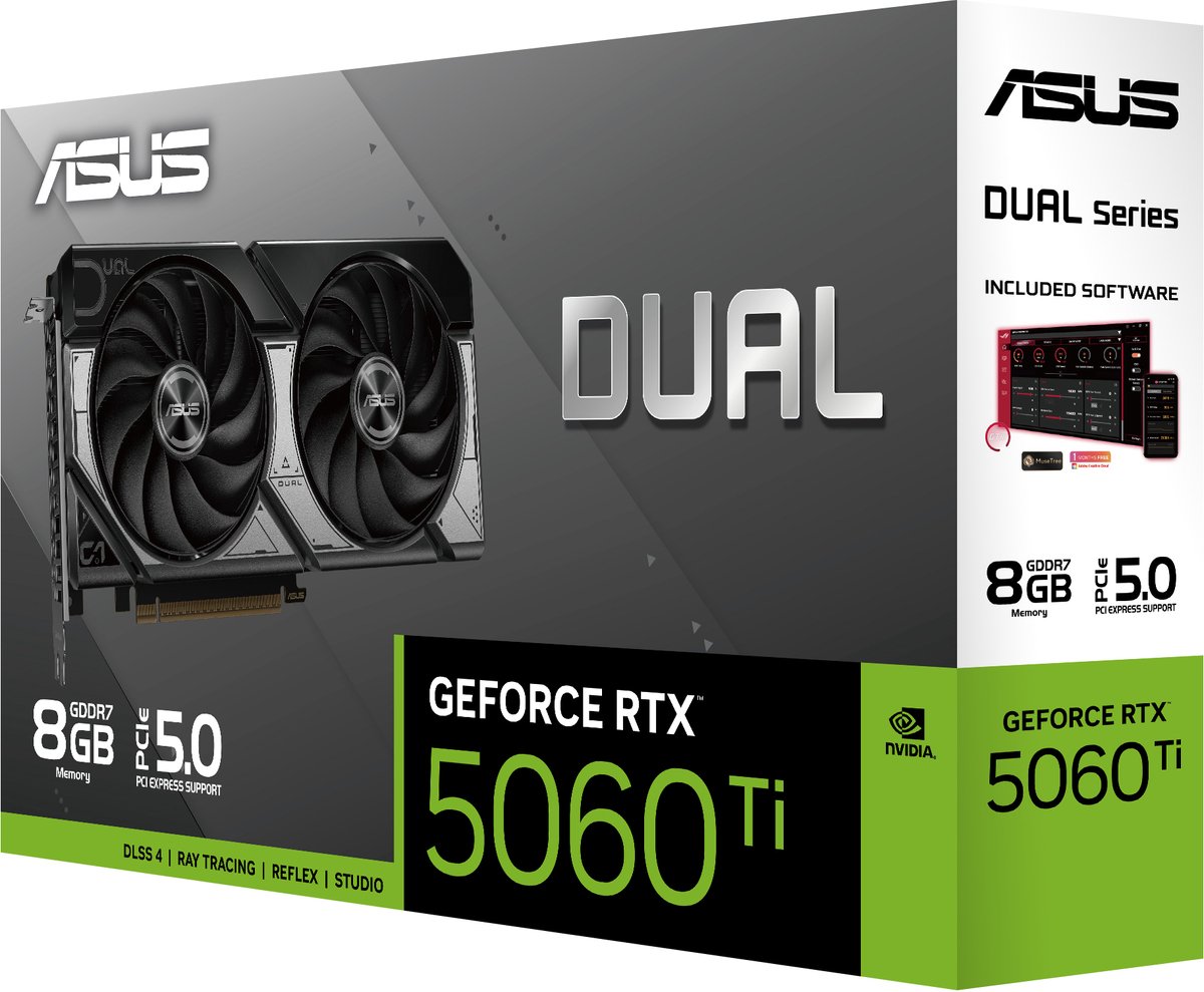 Dual GeForce RTX 5060 Ti 8GB GDDR7 - afbeelding 2