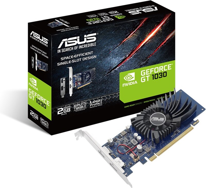 Asus geforce gt1030 2g brk 5 orig - ASUS GT1030 2GB GDDR5 Videokaart