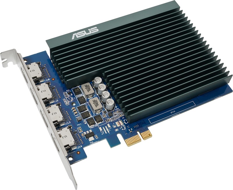 Asus geforce gt730 4h sl 2gd5 2 orig - ASUS GeForce GT 730 2GB Videokaart (Black)