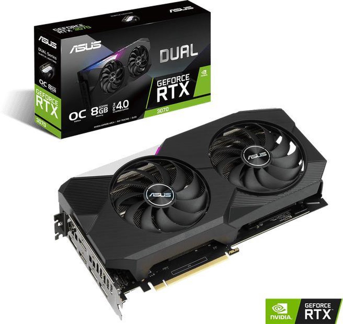 Asus Geforce Rtx3070 Oc Edition 8Gb Gddr6 videokaart - afbeelding 9