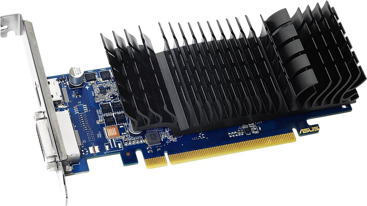 GeForce GT 1030 2GB GDDR5 Silent Low Profile Videokaart - afbeelding 3