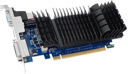 Asus nvidia geforce 730 2gb 3 0 2 orig - ASUS GeForce GT 730 Silent LP 2GB Videokaart (Black)