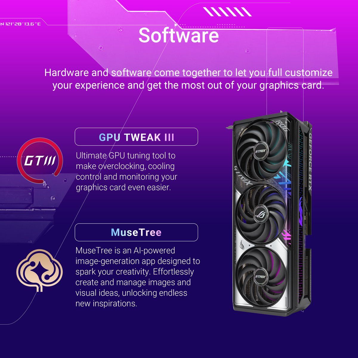 ROG Strix GeForce RTX 5070 Ti O16G Gaming 16GB Videokaart (Black) - afbeelding 3