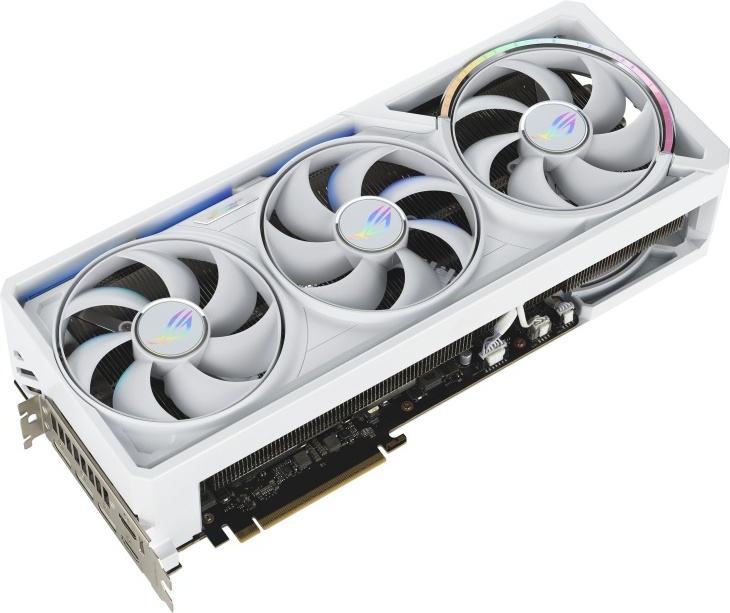 Asus rog astral geforce rtx 5090 wh 3 orig - ASUS Rog-Astral-Rtx5090-O32G-White Nvidia 5090 32GB Videokaart (White)
