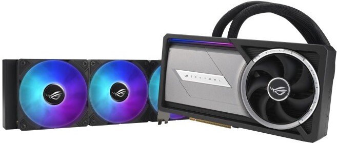 Asus rog astral lc geforce rtx 5090 2 orig - ASUS Blackwell RTX 5090 32GB GDDR7 Videokaart
