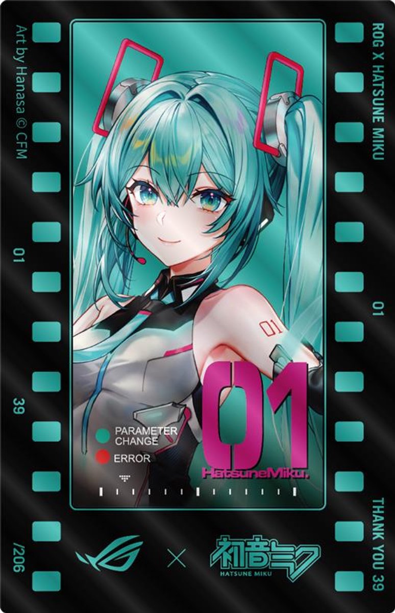 Asus Rog-Astral-Rtx5080-O16G-Hatsune-Miku-Edition videokaart - afbeelding 3