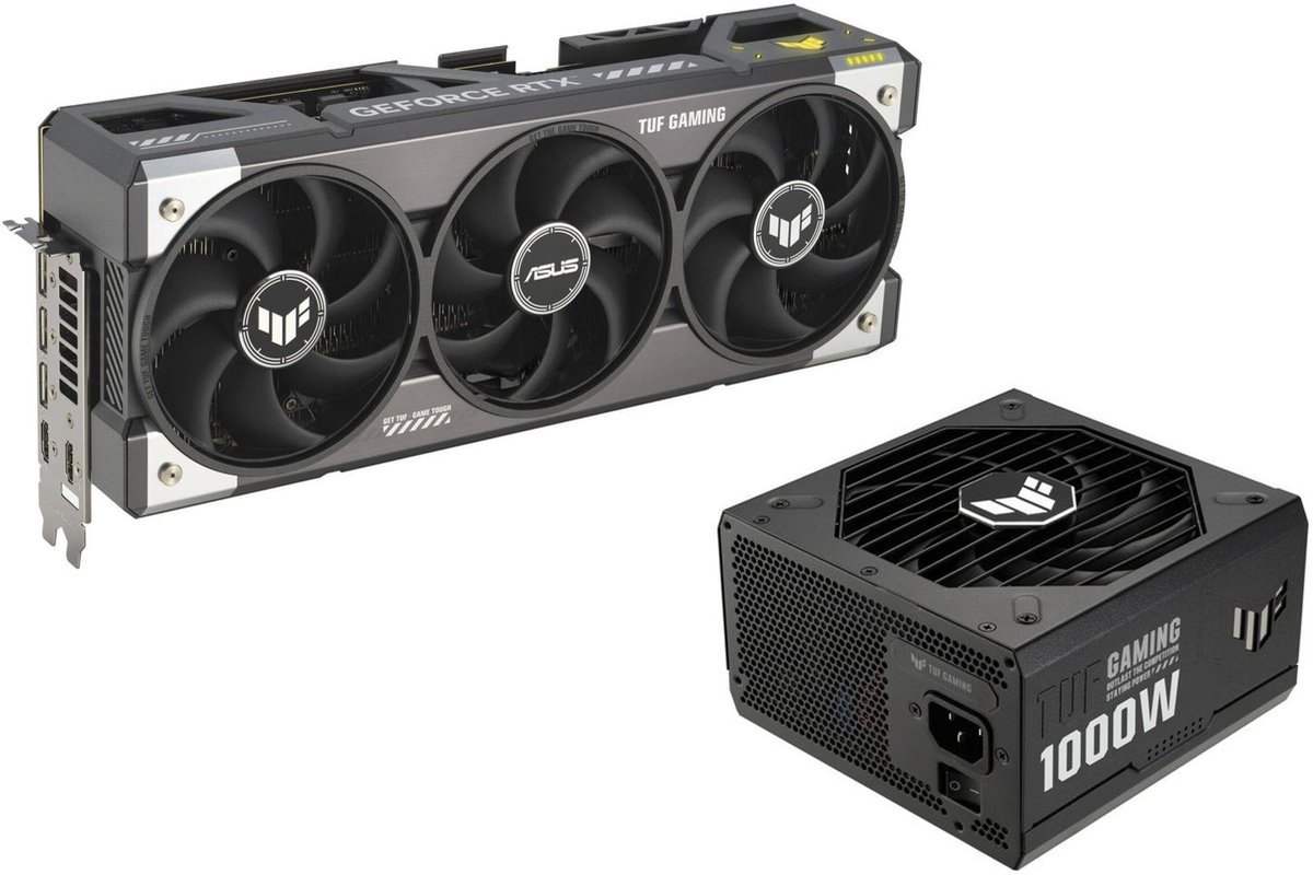 ASUS Asus Upgrade What Matters 1 Voordeelbundel - Asus Tuf Geforce Rtx 5080 Oc Videokaart + Asus Tuf 1000W Gold Voeding
