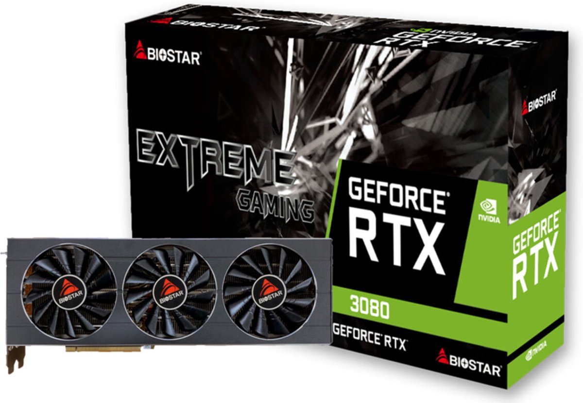 BIOSTAR Biostar Geforce Rtx 3080 10Gb Graphics Card (Vn3816Rmt3)