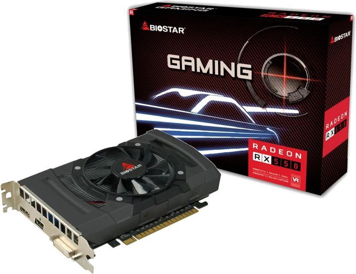 Biostar Biostar Radeon Rx550 Amd Radeon Rx 550 4 Gb Gddr5