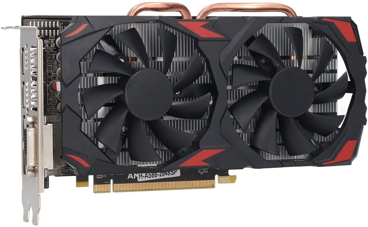 Dailygoods Dailygoods - Dailygoody - Rx 580 - Grafische Kaart - Stil En Efficiënt - 8Gb - Gaming - Pc - 580 8G D5