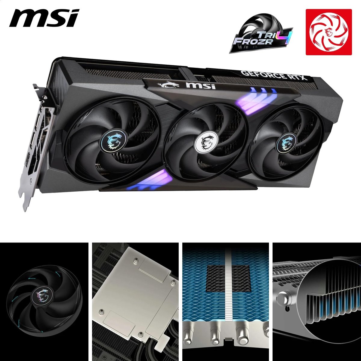 Dailygoods geforce 5070 12g trio oc 5477050 3 orig - Dailygoods GeForce RTX 5070 12GB Videokaart