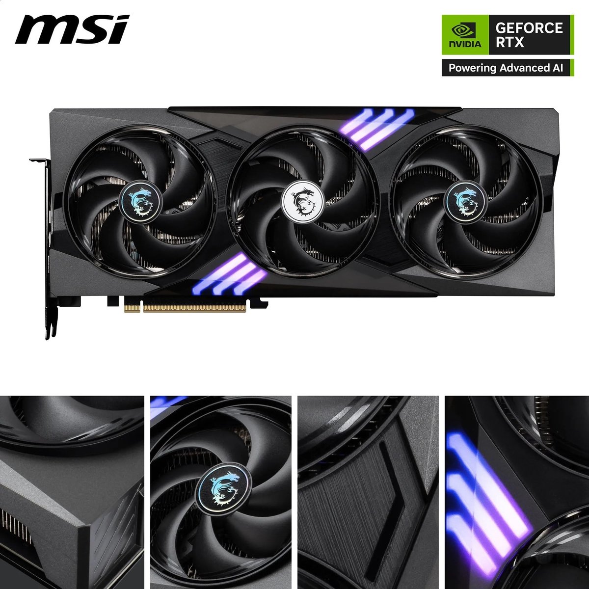 Dailygoods geforce 5070 12g trio oc 5477050 5 orig - Dailygoods GeForce RTX 5070 12GB Videokaart