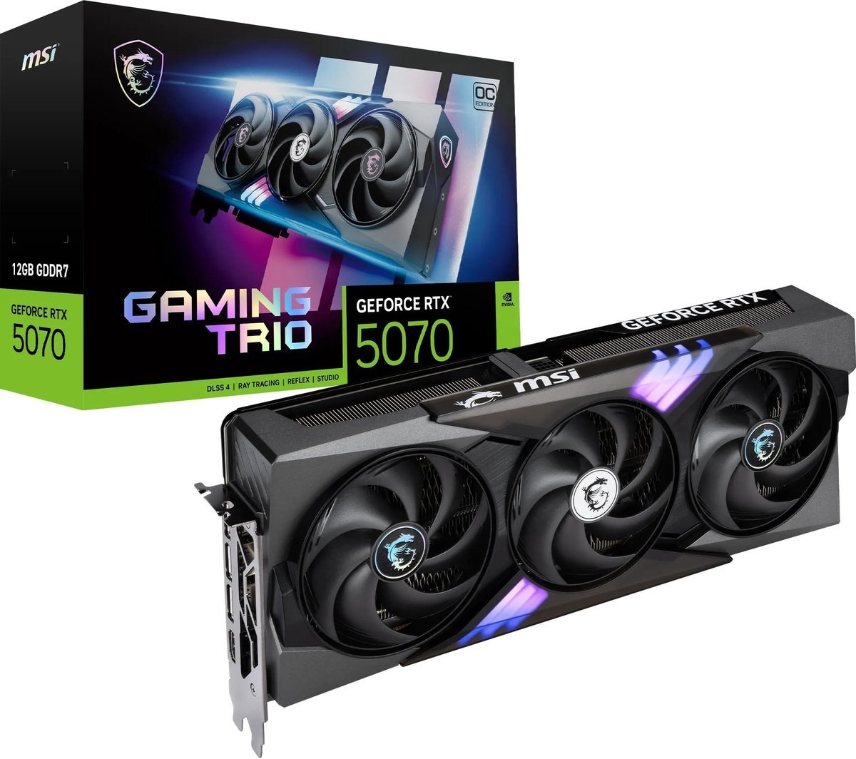 Dailygoods Dailygoods - Geforce 5070 12G Gaming Trio Oc - Grafische Kaart