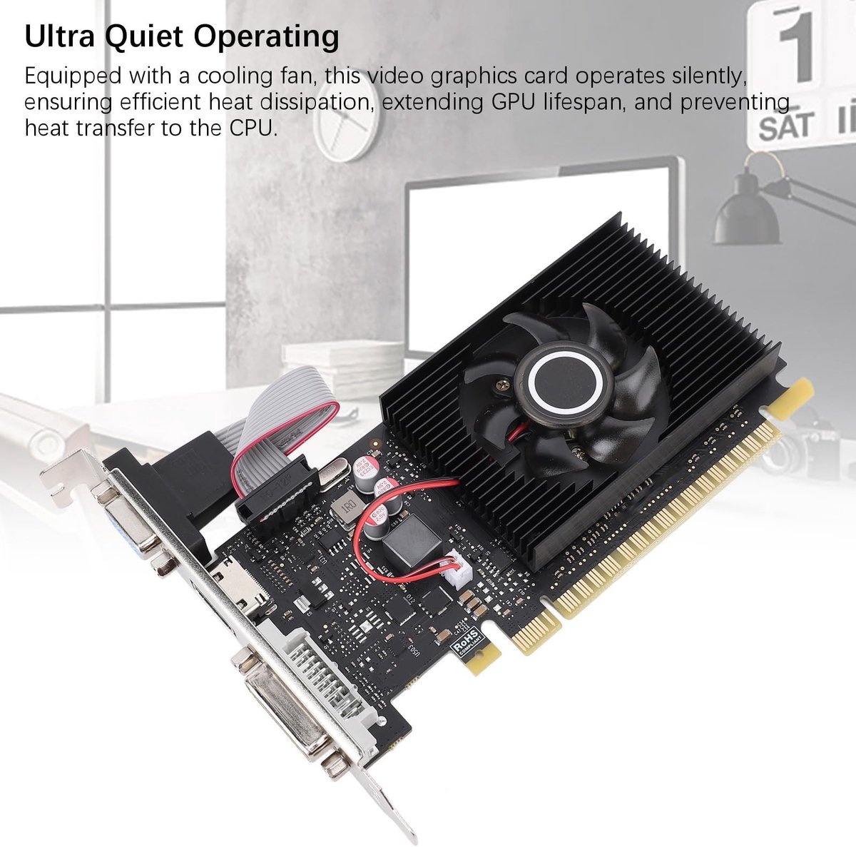 GT 210 1GB DDR3 Videokaart - afbeelding 2