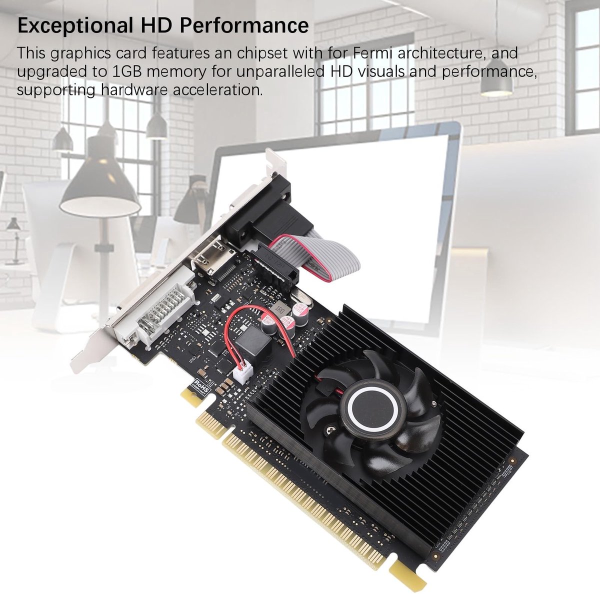 GT 210 1GB DDR3 Videokaart - afbeelding 3