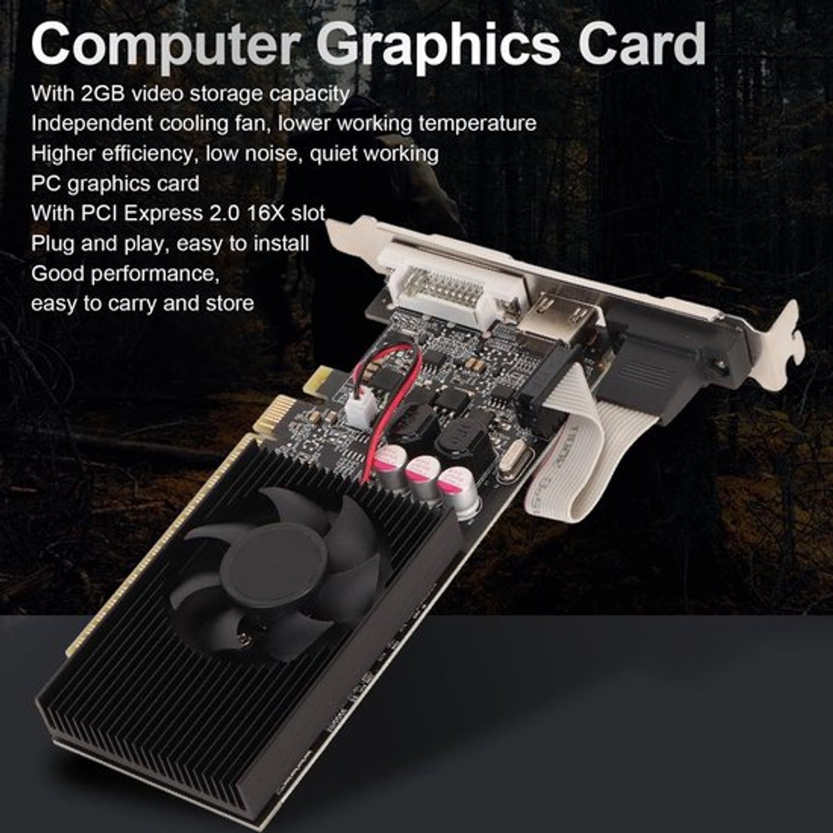 GeForce GT 730 2GB Videokaart - afbeelding 4