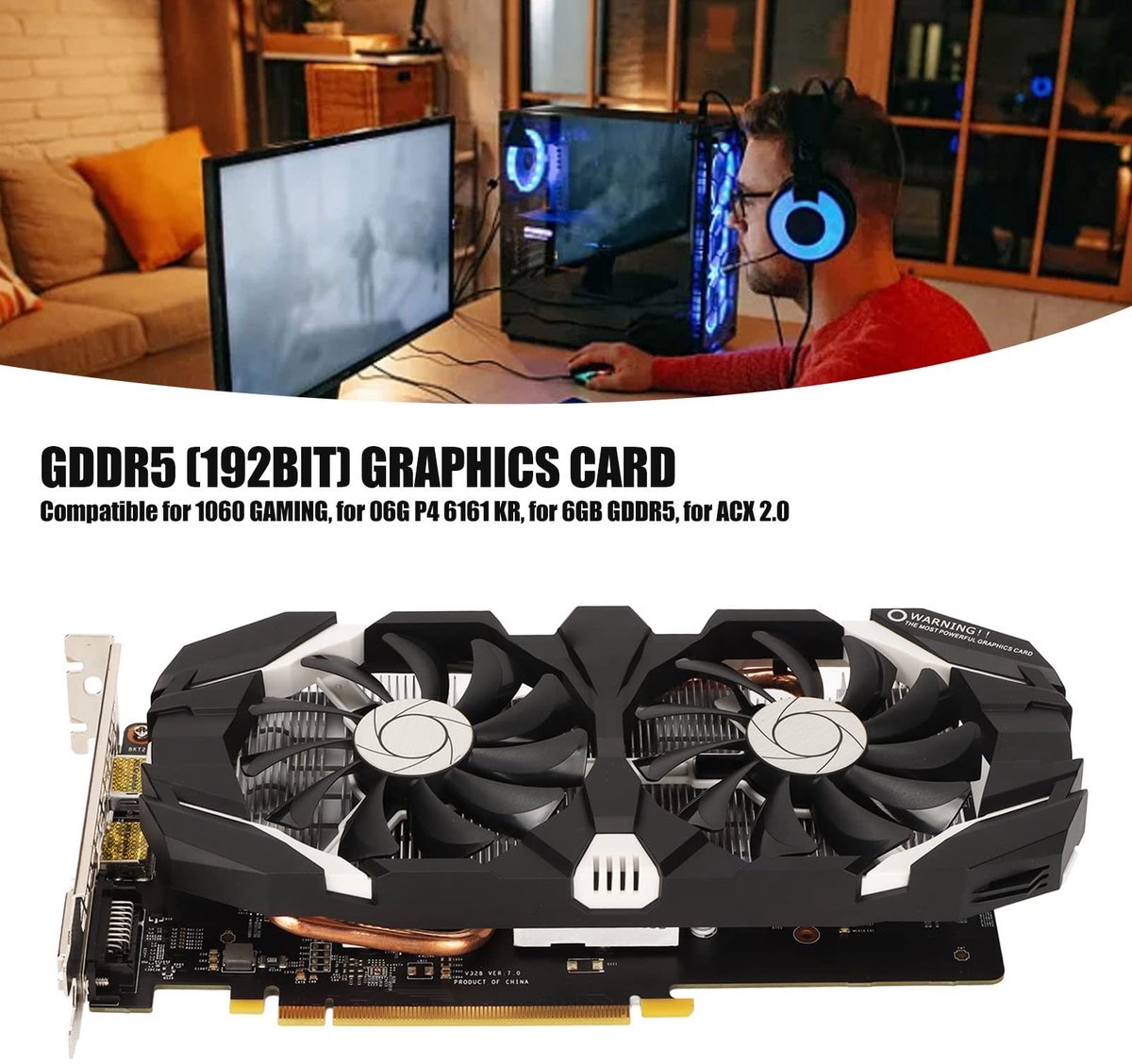 1060 6GB Videokaart - afbeelding 4