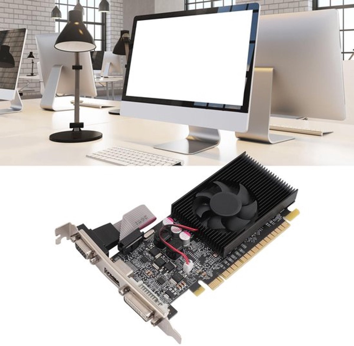 GT 710 2GB Videokaart - afbeelding 5