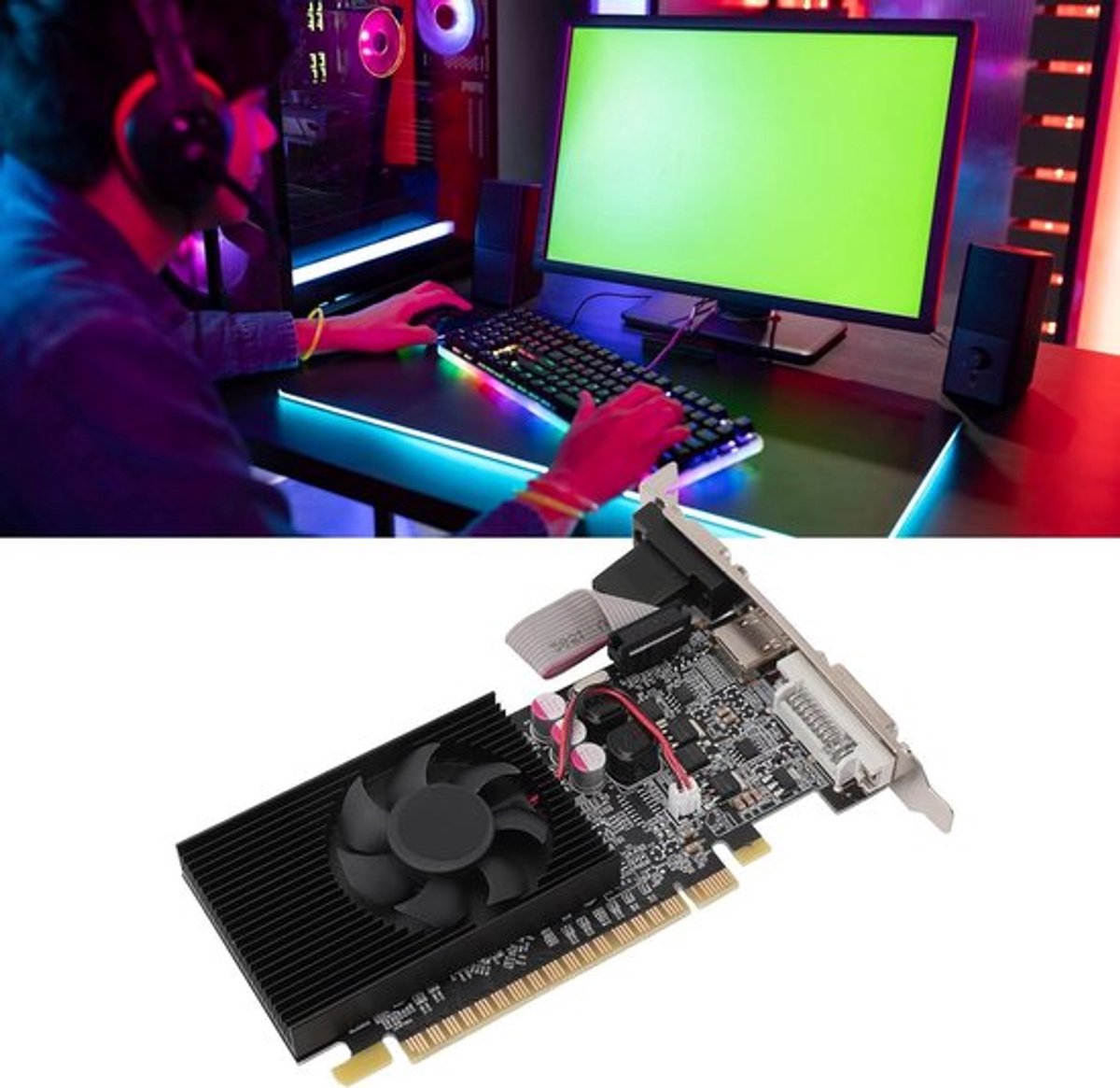 GT 710 2GB Videokaart - afbeelding 7