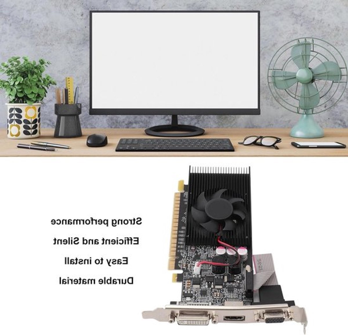 GT 710 2GB Videokaart - afbeelding 9