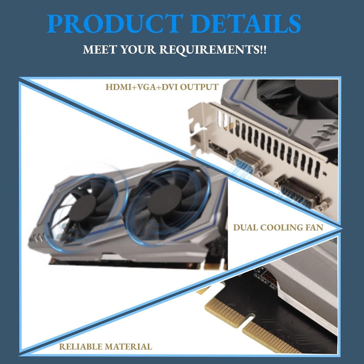 MSI GeForce RTX 4060 Gaming X Dual Fan 8GB GDDR6 - afbeelding 3