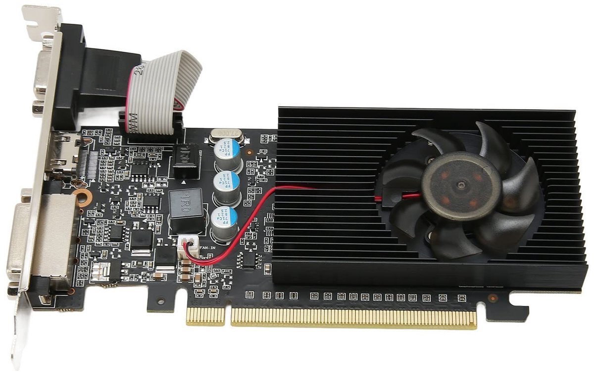 Elprico Elprico 1Gb Grafische Kaart - Geforce Gt 210 Voor Gaming En Multimedia