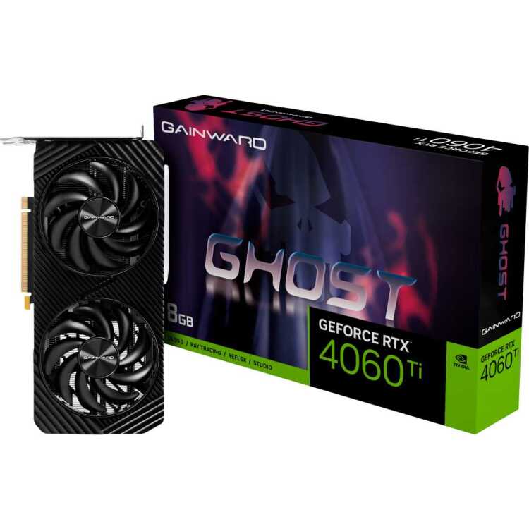 Gainward Gainward GeForce RTX 4060 Ti Ghost 8GB grafische kaart