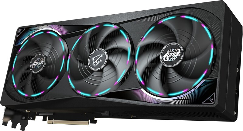 Gigabyte aorus geforce rtx 5080 master 5473 2 orig - GIGABYTE AORUS GeForce RTX 5080 MASTER 16GB Videokaart (Black)