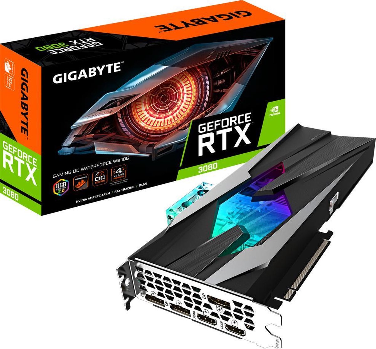 GeForce RTX 3080 GAMING OC WATERFORCE WB 10G (rev. 2.0) 10GB GDDR6X Videokaart - afbeelding 5
