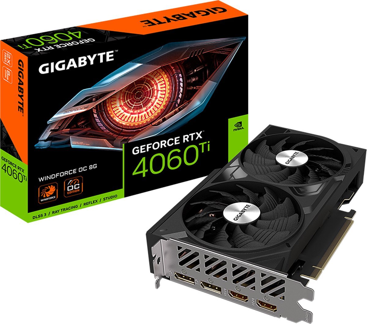 Gigabyte Gigabyte Geforce Rtx 4060 Ti Windforce Oc 8 Gb Gddr6