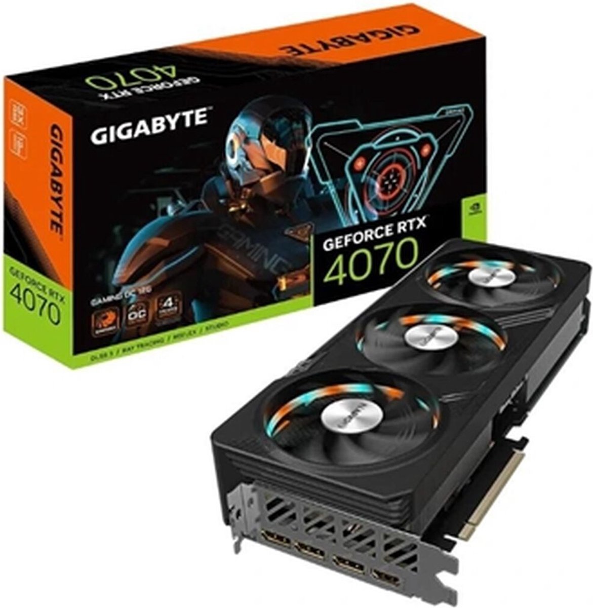 Gigabyte Gigabyte Geforce Rtx 4070 Gaming Oc 12G - Videokaart - 12Gb Gddr6X - Pcie 4.0 - 1 X Hdmi - 3X Displayport