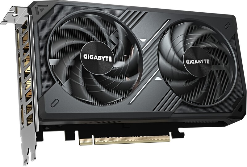 Gigabyte geforce rtx 5060 windforce max 5471 2 orig - GIGABYTE RTX 5060 8GB Videokaart