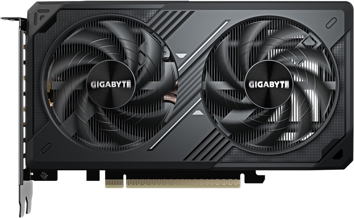 Gigabyte geforce rtx 5060 windforce max 999021 6 orig - GIGABYTE Geforce Rtx 5060 Windforce Max Oc 8GB Videokaart (Black)