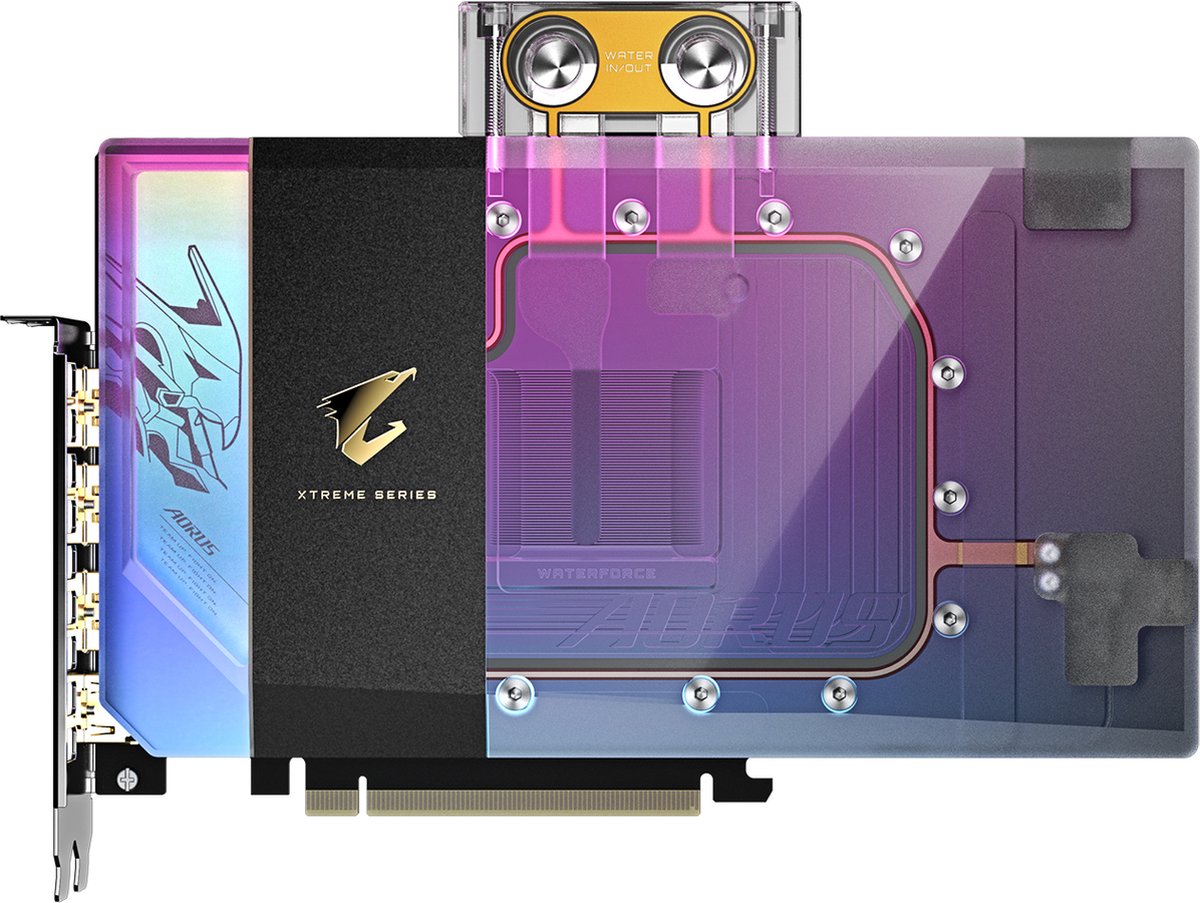 GeForce RTX 5090 AORUS XTREME WATERFORCE 32GB Videokaart (Black) - afbeelding 5